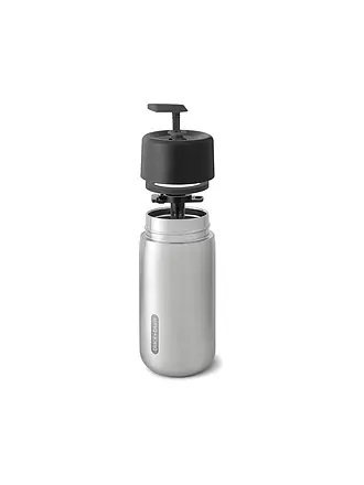 BLACK+BLUM | Thermosbecher - Edelstahlbecher to Go 340ml Schwarz/Edelstahl | 
